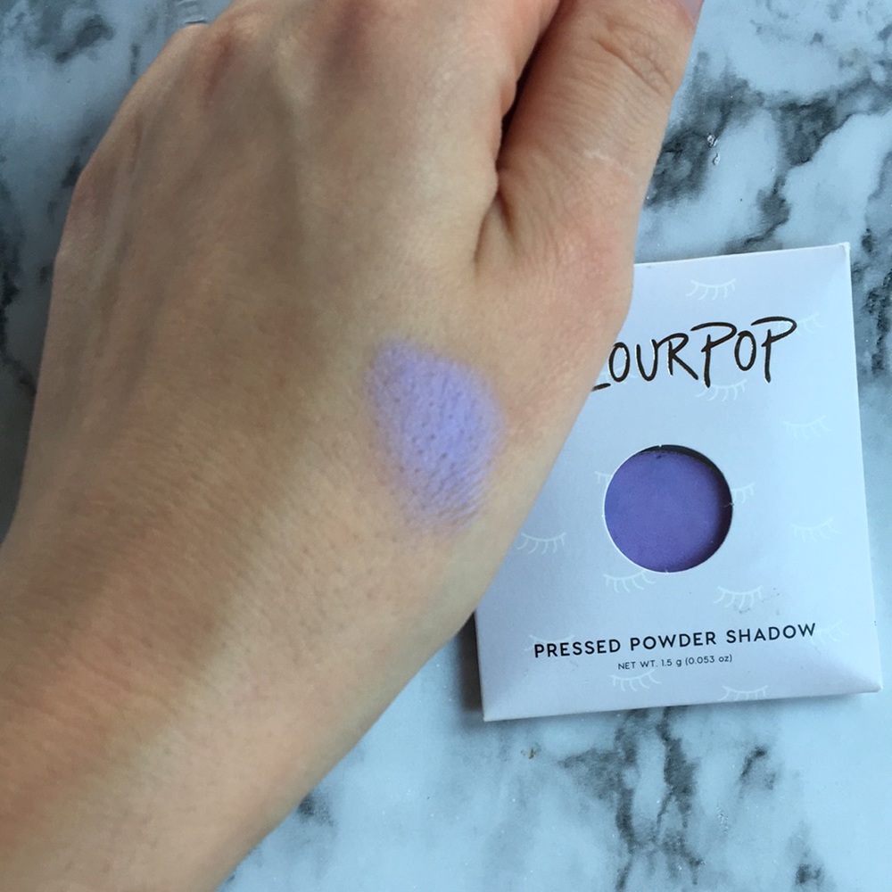 Pastel Lavender Colourpop Eyeshadow in Heiress